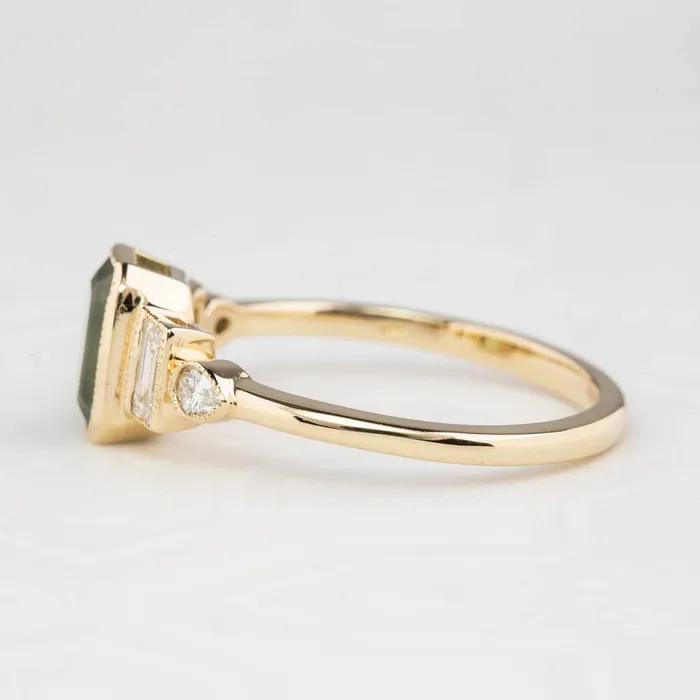 Envero Jewelry Rings Edith Setting EmeraldRadiant cut Envero Jewelry Rings Edith Setting EmeraldRadiant cut
