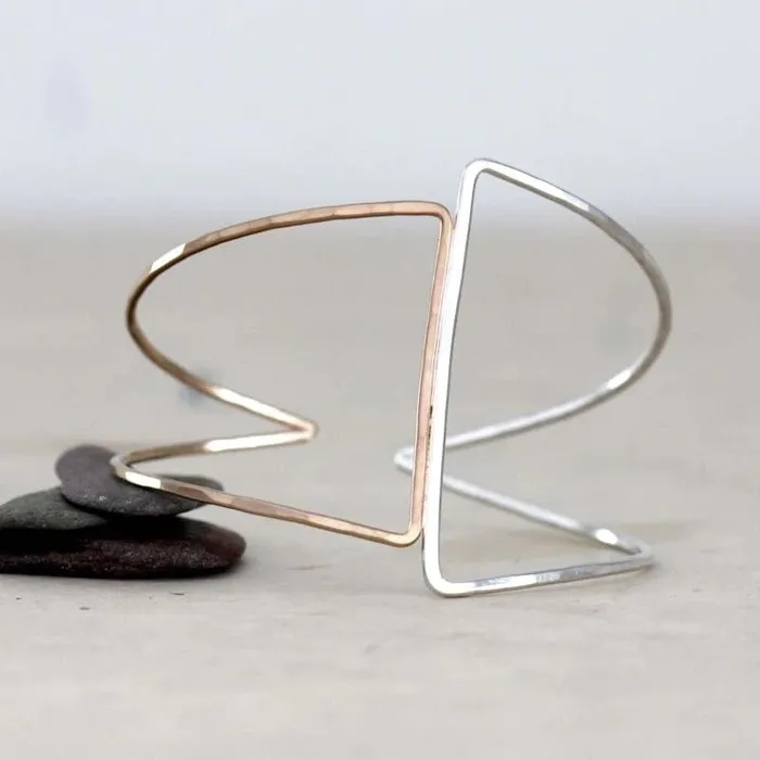 Rebecca Haas Earrings Deco Cuff