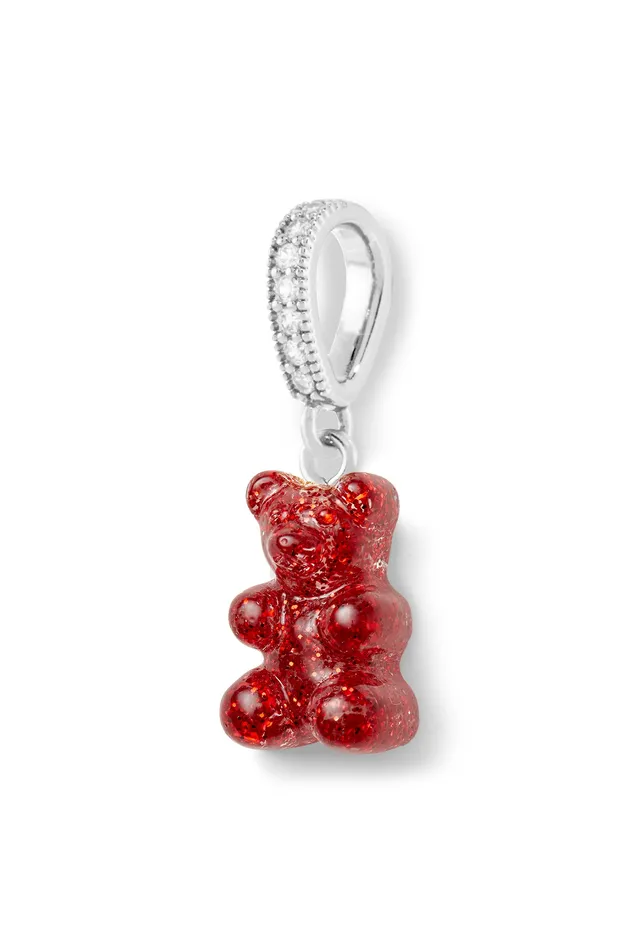 Crystal Haze Jewelry Rings Nostalgia bear Pave connector Silver Plated Red Velvet Crystal Haze Jewelry Rings Nostalgia bear Pave connector Silver Plated Red Velvet
