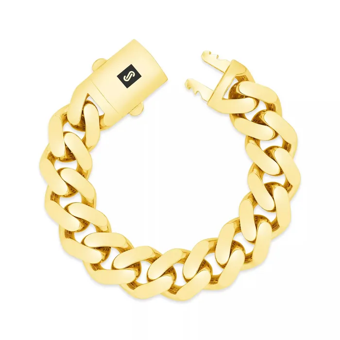 14k Yellow Gold Royal Monaco Miami Cuban Link 11mm Chain Pendant Necklace 24 Goldiacom Necklaces