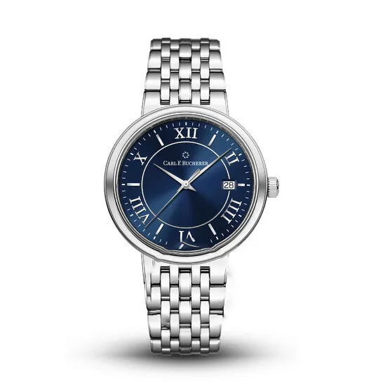 JMS always Original Carl F Bucherer Adamavi Automatic Blue Dial Watch 0010314085521 Watches