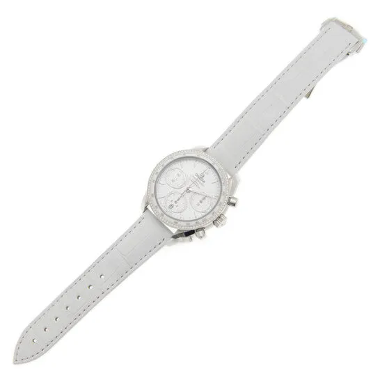 JMS always Watches Original Omega Speedmaster Chronograph Automatic Chronometer Diamond White Dial Unisex Watch 32438385055001 JMS always Watches Original Omega Speedmaster Chronograph Automatic Chronometer Diamond White Dial Unisex Watch 32438385055001
