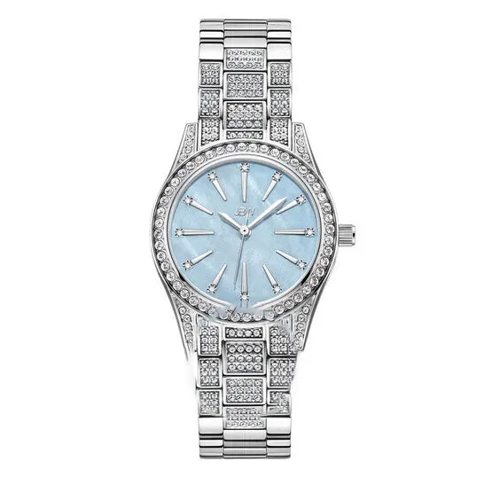 Original JBW Cristal Spectra Blue Dial Ladies Watch J6392B JMS always Watches