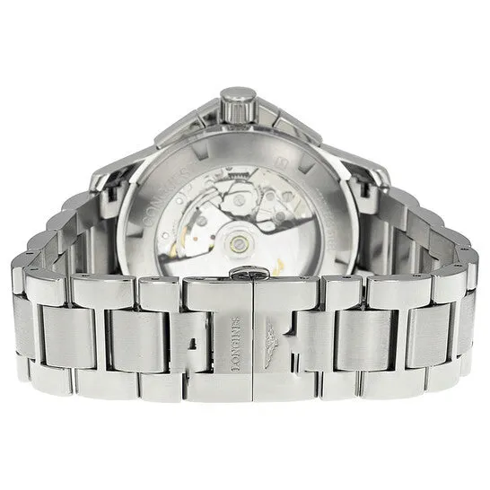 Original Longines Conquest Automatic Chronograph Black Dial Stainless Steel Mens Watch L36974566 JMS always Bracelets Original Longines Conquest Automatic Chronograph Black Dial Stainless Steel Mens Watch L36974566 JMS always Bracelets