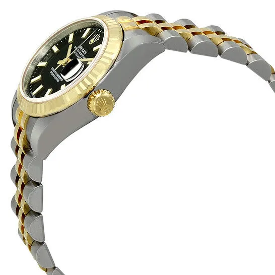 Original Rolex Lady Datejust 26 Black Sunbeam Dial Stainless Steel and 18K Yellow Gold Jubilee Bracelet Automatic Watch 179173BKSJ JMS always Bracelets Original Rolex Lady Datejust 26 Black Sunbeam Dial Stainless Steel and 18K Yellow Gold Jubilee Bracelet Automatic Watch 179173BKSJ JMS always Bracelets