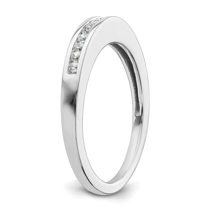 Rings Goldia 14k White Gold 18 Ct Lab Grown Diamond VSSI G Wedding Band Ring