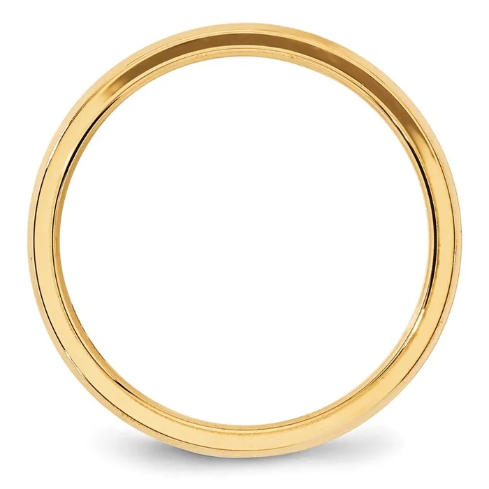 Rings Goldia Solid 10K Yellow Gold 4mm Bevel Edge Comfort Fit MensWomens Wedding Band Ring Size 11 Rings Goldia Solid 10K Yellow Gold 4mm Bevel Edge Comfort Fit MensWomens Wedding Band Ring Size 11