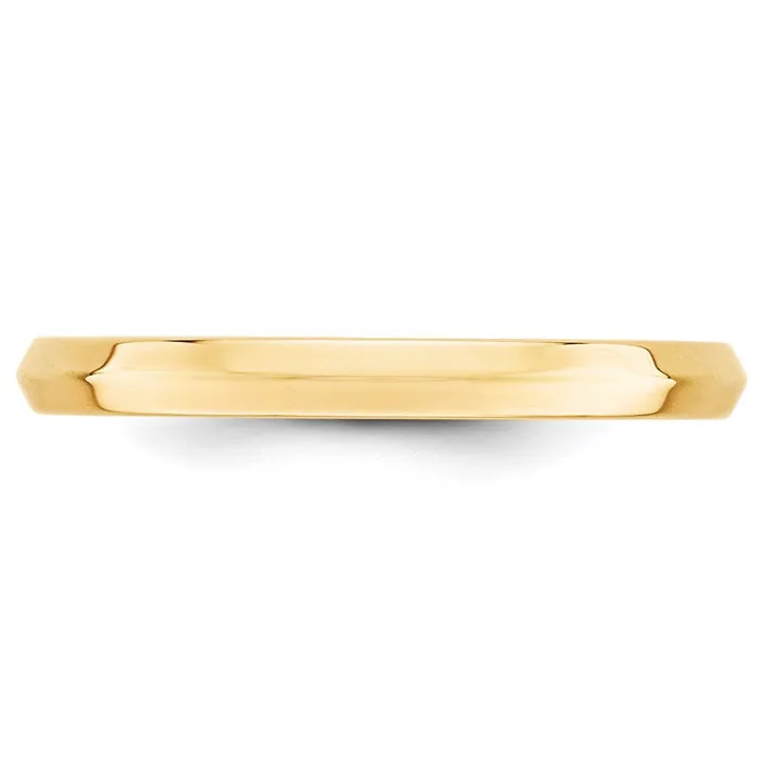 Rings Goldia Solid 14K Yellow Gold 25mm Knife Edge Comfort Fit MensWomens Wedding Band Ring Size 45 Rings Goldia Solid 14K Yellow Gold 25mm Knife Edge Comfort Fit MensWomens Wedding Band Ring Size 45