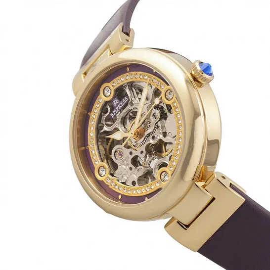 Watches JMS always Original Empress Adelaide Automatic Purple Dial Ladies Watch EMPEM2506