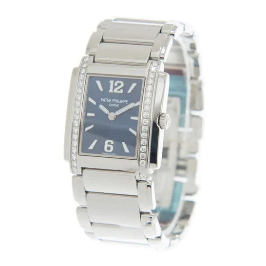 Watches JMS always Original Patek Philippe Twenty4 Quartz Diamond Blue Dial Ladies Watch 49101200A001 Watches JMS always Original Patek Philippe Twenty4 Quartz Diamond Blue Dial Ladies Watch 49101200A001