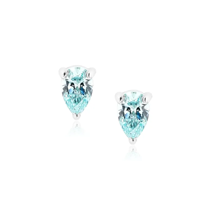 Aletheia Light Azure Sterling Silver Earrings Ema Jewels Earrings