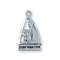 Catholic Gifts Canada Sterling Silver Confirmation Necklace Necklaces