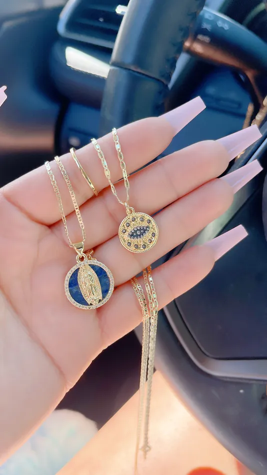 Necklaces Midnight Mary Necklace Set MP Jewelry