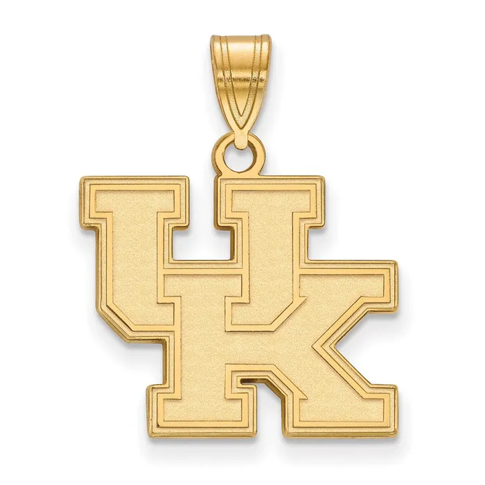TreasureFineJewelers Necklaces 14K Yellow Gold University of Kentucky Medium Pendant TreasureFineJewelers Necklaces 14K Yellow Gold University of Kentucky Medium Pendant