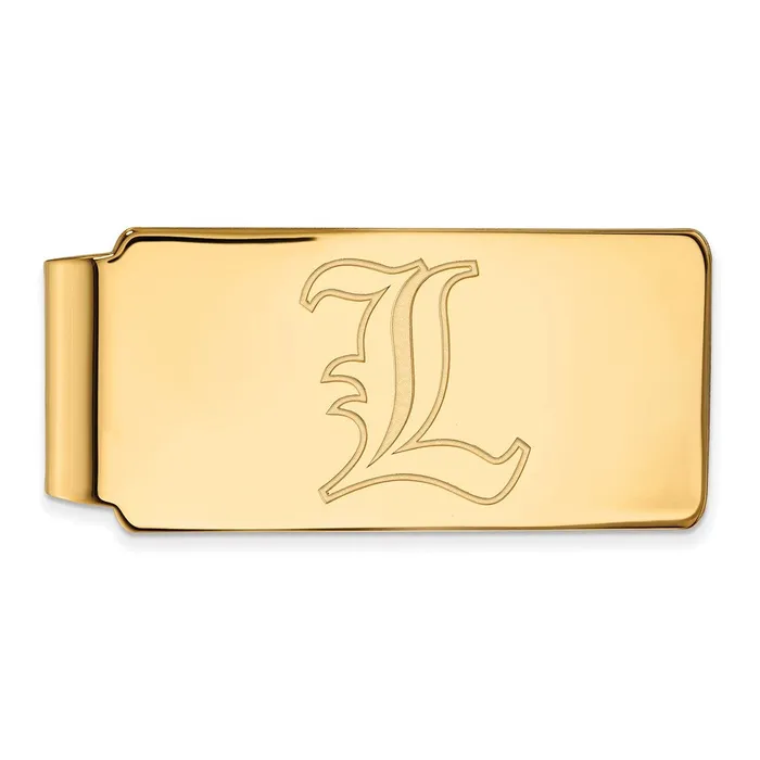 TreasureFineJewelers Rings Sterling Silver Goldplated University of Louisville Letter L Money Clip TreasureFineJewelers Rings Sterling Silver Goldplated University of Louisville Letter L Money Clip