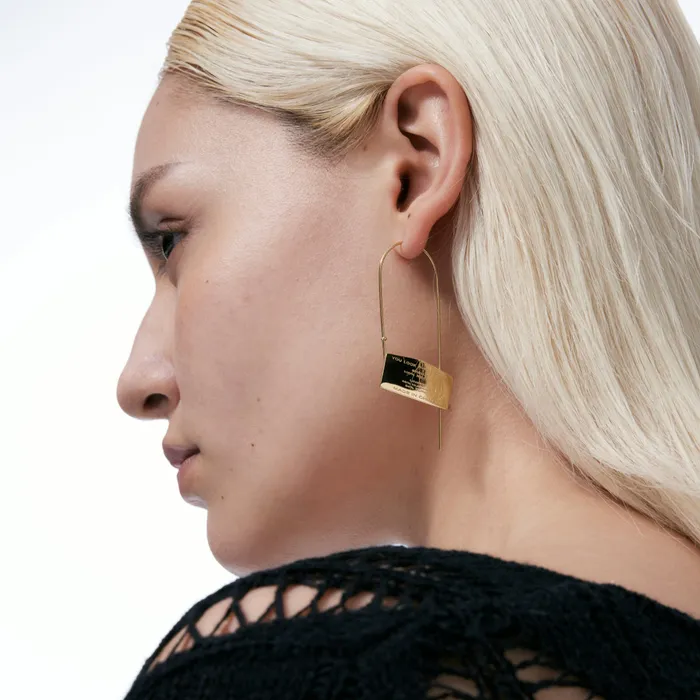 Earrings Blackheadshop Cotent Label OpenClose Hinged Earrings