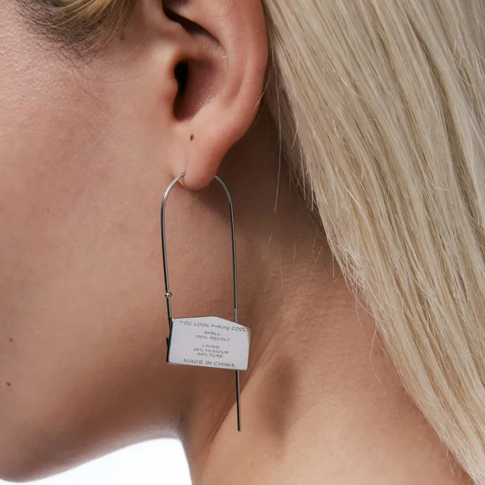 Earrings Blackheadshop Cotent Label OpenClose Hinged Earrings