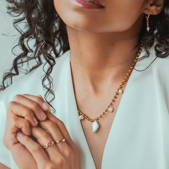 Necklaces Artemis Gold Necklace WellDunn