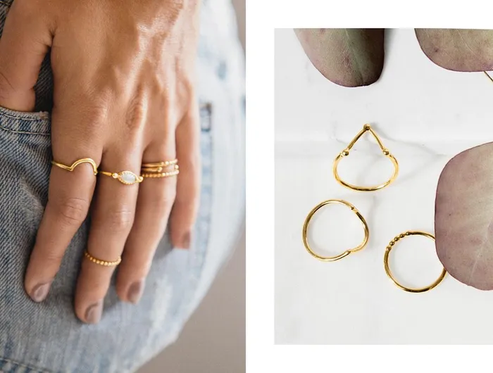 Rings WellDunn Sierra Gold Vermeil Ring
