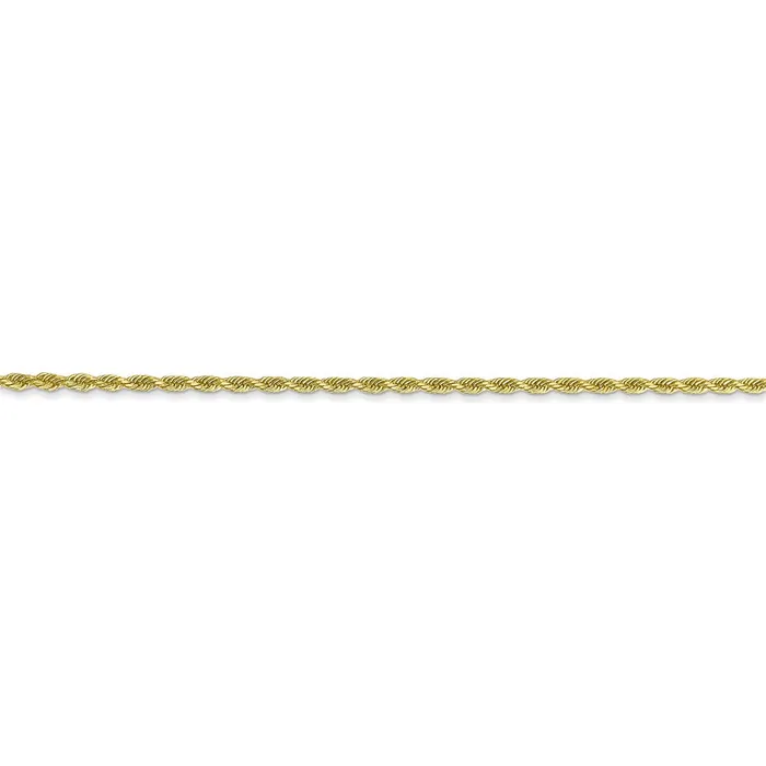 10k 15mm Diamondcut Rope Chain AnkletWBC10K0129 WB Choice Jewelry Necklaces 10k 15mm Diamondcut Rope Chain AnkletWBC10K0129 WB Choice Jewelry Necklaces