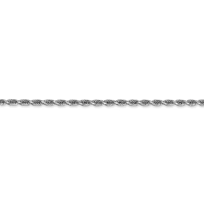 10k White Gold 225mm DC Quadruple Rope ChainWBC10WQT01822 WB Choice Jewelry Necklaces