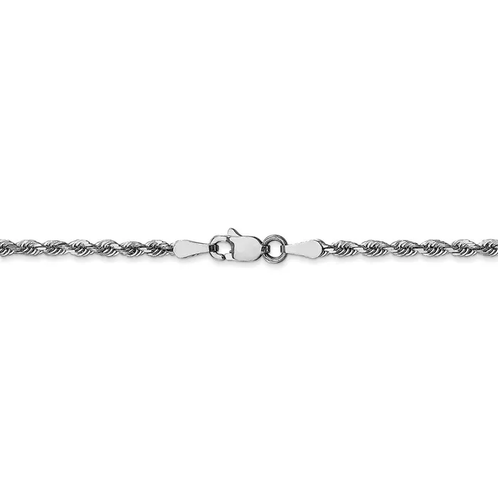 10k White Gold 225mm DC Quadruple Rope ChainWBC10WQT01822 WB Choice Jewelry Necklaces