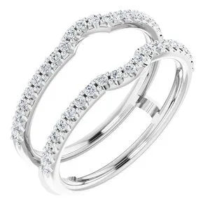 14K White 38 CTW Diamond Ring Guard1227656000PSTWBC WB Choice Jewelry Rings 14K White 38 CTW Diamond Ring Guard1227656000PSTWBC WB Choice Jewelry Rings