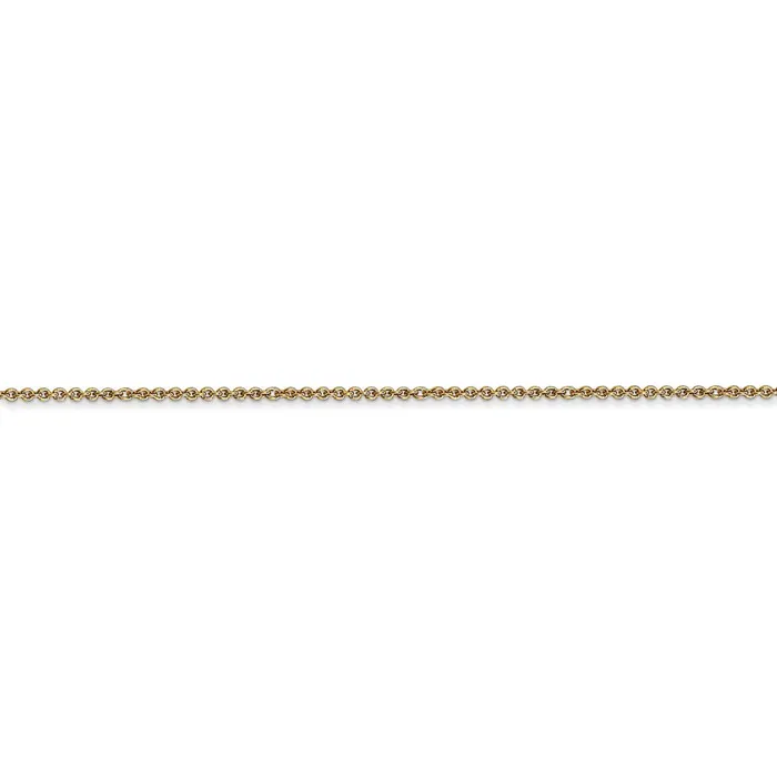 18K Leslies 115mm DC Cable ChainWBC18LP1518 WB Choice Jewelry Necklaces
