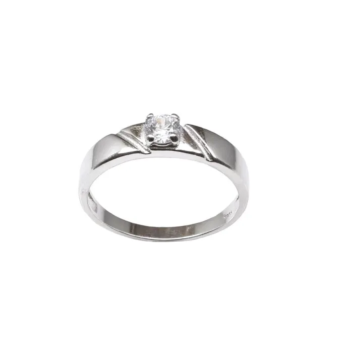 Rings Karizma Jewels Real 925 Sterling Silver White CZ Mens finger ring