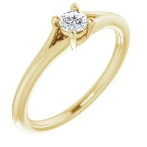 Rings WB Choice Jewelry 14K Yellow Sapphire Youth Solitaire Ring71984617PSTWBC Rings WB Choice Jewelry 14K Yellow Sapphire Youth Solitaire Ring71984617PSTWBC