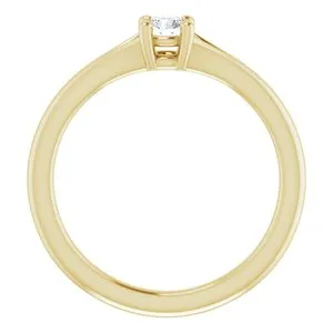 Rings WB Choice Jewelry 14K Yellow Sapphire Youth Solitaire Ring71984617PSTWBC Rings WB Choice Jewelry 14K Yellow Sapphire Youth Solitaire Ring71984617PSTWBC