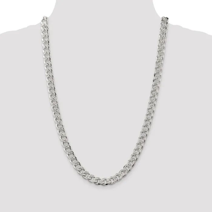 Rings WB Choice Jewelry Sterling Silver 915mm Pav Curb ChainWBCQCF25026 Rings WB Choice Jewelry Sterling Silver 915mm Pav Curb ChainWBCQCF25026