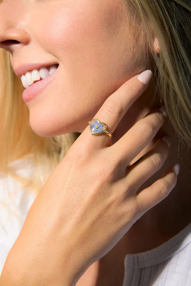 Rings Your Season is here Steel Heart Ring faithbraceletco