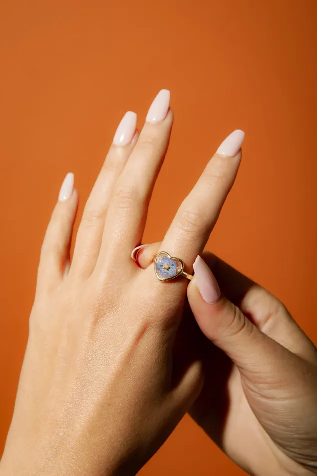 Rings Your Season is here Steel Heart Ring faithbraceletco