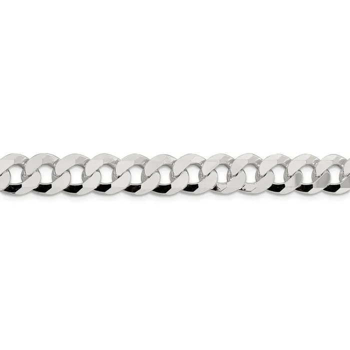 Sterling Silver 106mm Beveled Curb ChainWBCQFB2508 WB Choice Jewelry Necklaces Sterling Silver 106mm Beveled Curb ChainWBCQFB2508 WB Choice Jewelry Necklaces