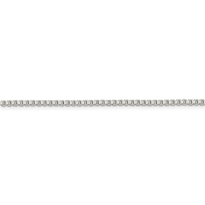 WB Choice Jewelry Rings Sterling Silver 2mm Box ChainWBCQBX04036 WB Choice Jewelry Rings Sterling Silver 2mm Box ChainWBCQBX04036