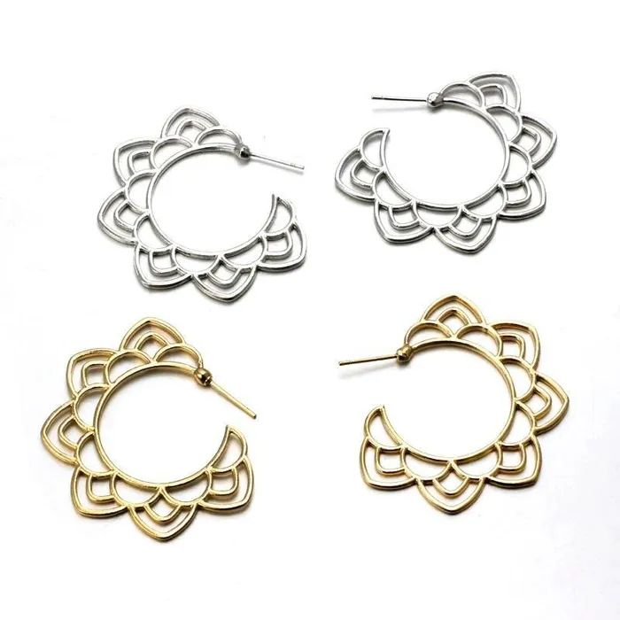 ClaudiaG Flora Gold Earrings Earrings ClaudiaG Flora Gold Earrings Earrings