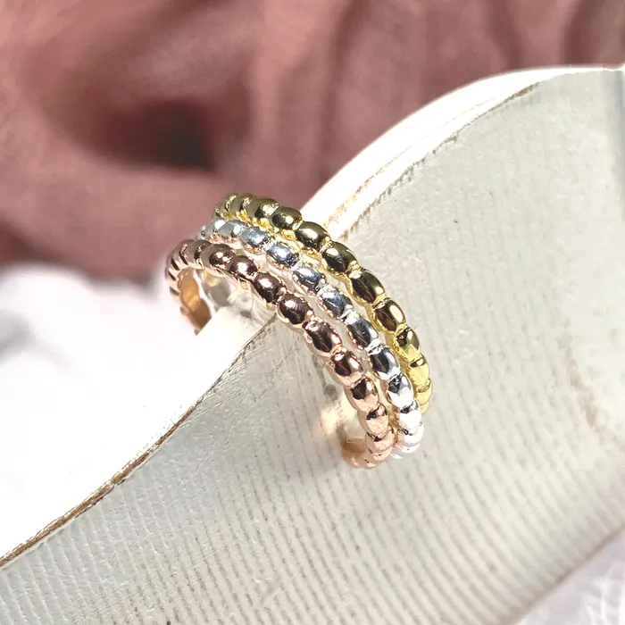 Dottie in Silver Sterling Silver Minimalist Toe Ring Izzy Jo Rings