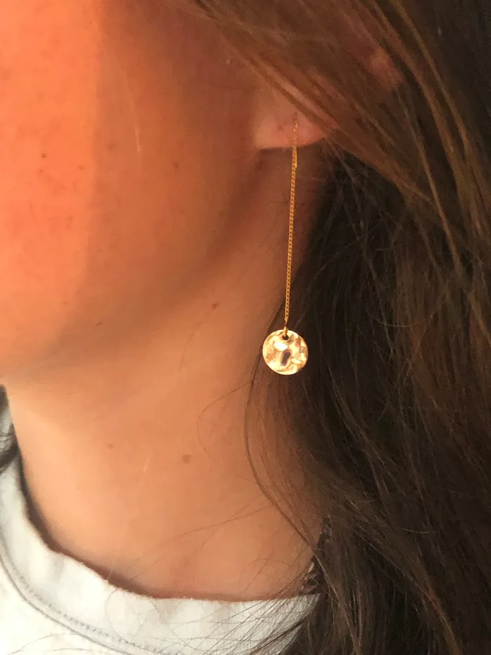 Earrings bubs sass threader dangle earrings