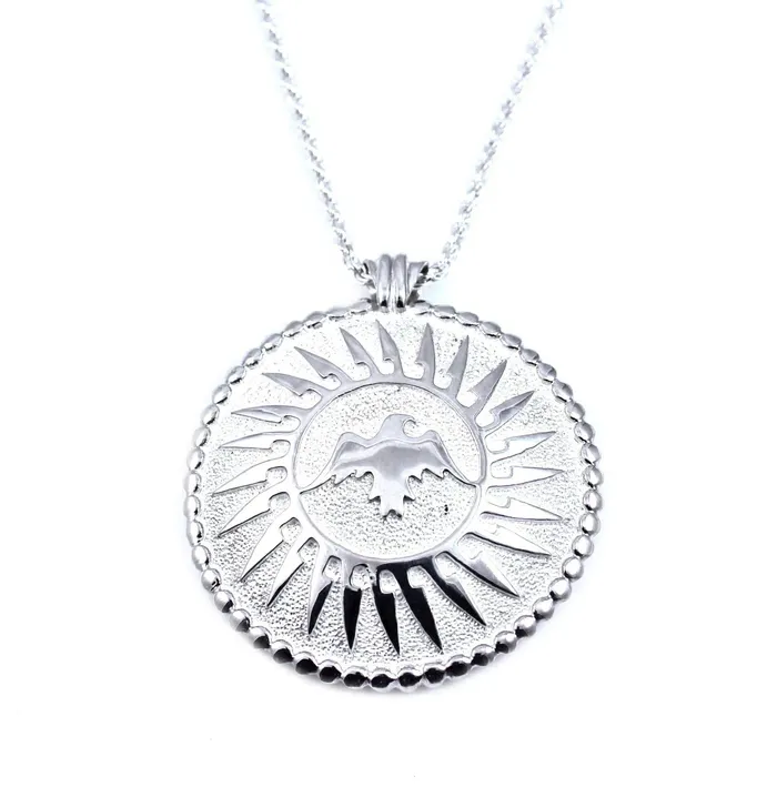 Moon Eagle Pendant Ben Nighthorse Necklaces