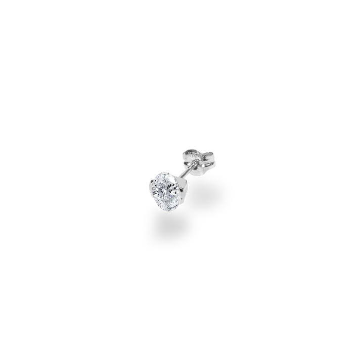 PRMAL Facet 05ct Oval Stud Earrings PRMAL Facet 05ct Oval Stud Earrings