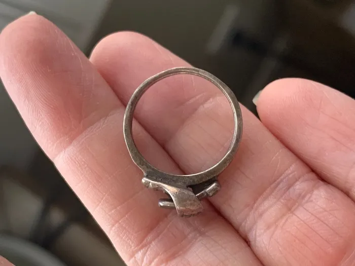 Rings Love Vintage Paris Fede Gimmel Ring Sterling Silver Vintage