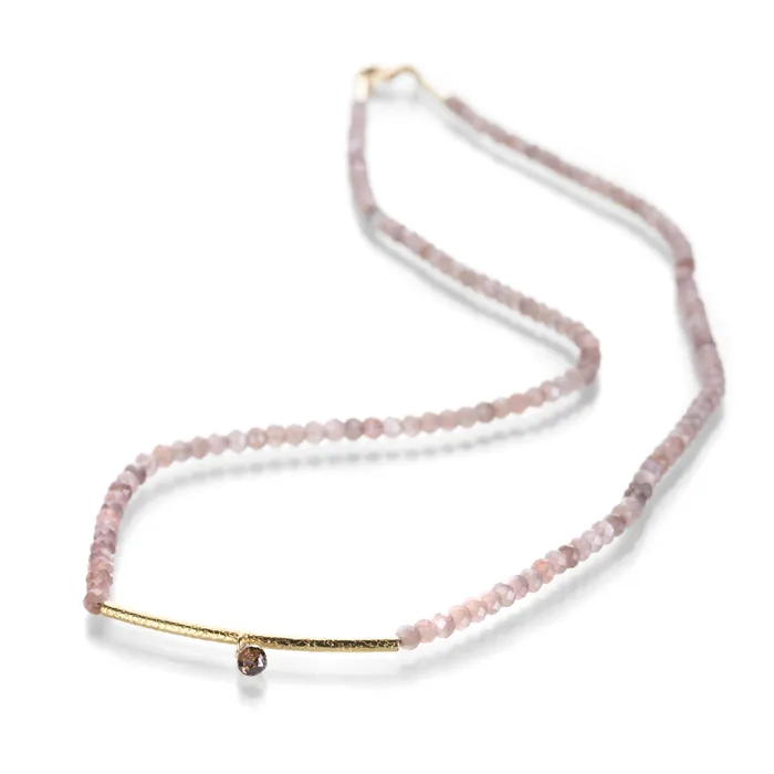 Brown Moonstone Necklace Barbara Heinrich Necklaces
