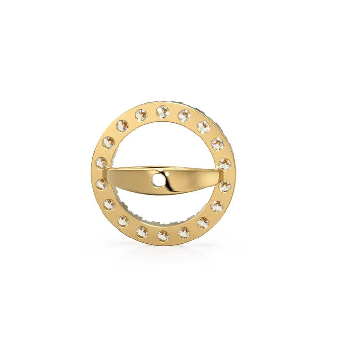 Earrings Jalvi Co Diamond Solid Gold Earring Jacket for 8mm Round Pearl Beads or 1ct Diamond Solid Gold Diamond Earring Findings Earrings Jalvi Co Diamond Solid Gold Earring Jacket for 8mm Round Pearl Beads or 1ct Diamond Solid Gold Diamond Earring Findings