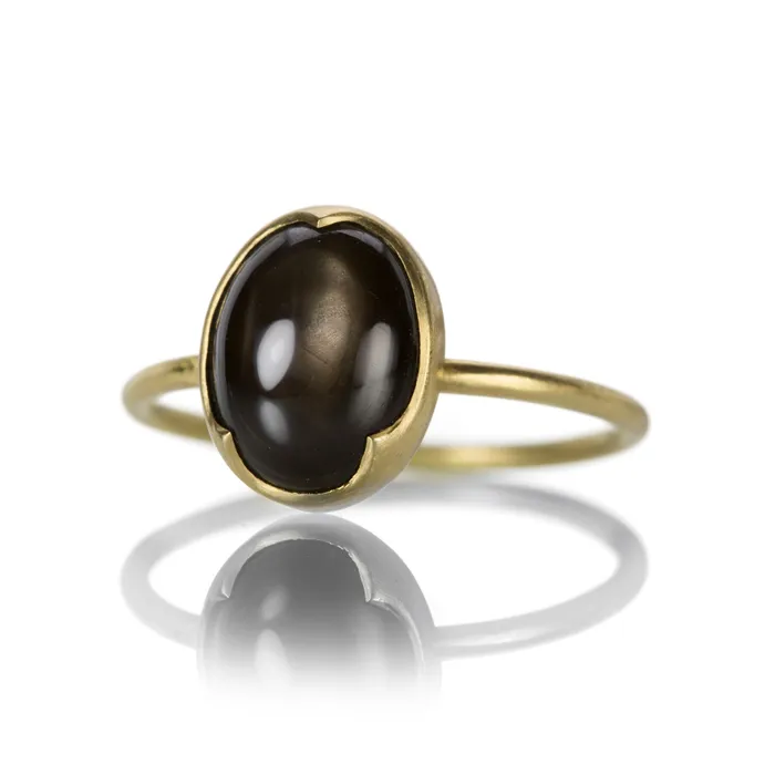 Gabriella Kiss Rings Brown Star Sapphire Ring