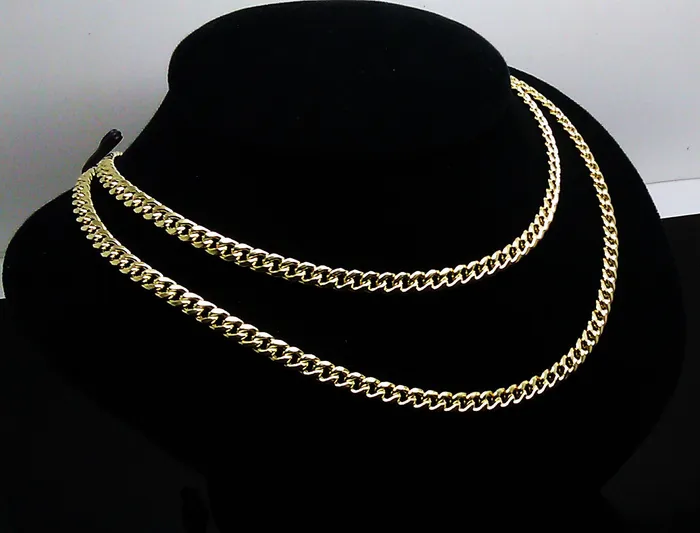 Gold and Diamond Necklaces Real 10K Gold Chain Men women Miami Cuban Link Necklace 28 5mm lobster STRONG Gold and Diamond Necklaces Real 10K Gold Chain Men women Miami Cuban Link Necklace 28 5mm lobster STRONG