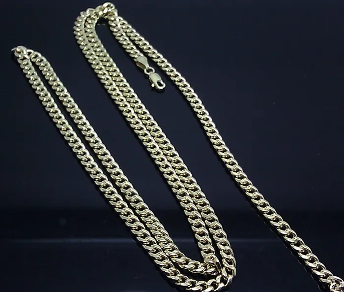 Gold and Diamond Necklaces Real 10K Gold Chain Men women Miami Cuban Link Necklace 28 5mm lobster STRONG Gold and Diamond Necklaces Real 10K Gold Chain Men women Miami Cuban Link Necklace 28 5mm lobster STRONG