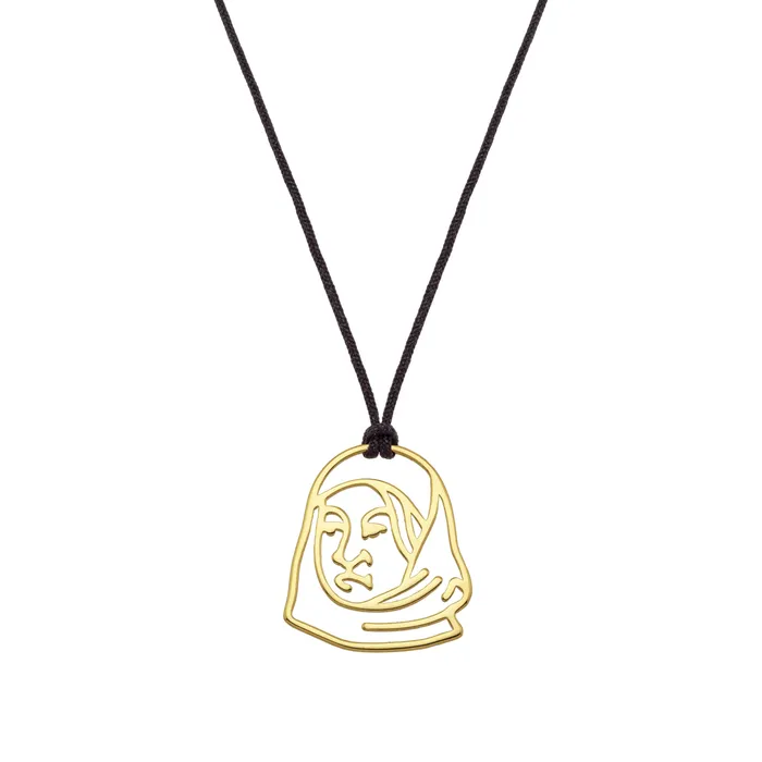 Heroes 1821 LASKARINA BOUBOULINA Pendant 14K Gold Plated 925 Silver Spirito Rosa Necklaces Heroes 1821 LASKARINA BOUBOULINA Pendant 14K Gold Plated 925 Silver Spirito Rosa Necklaces
