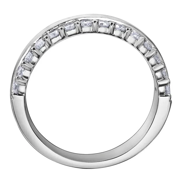 Independent Jewellers 14kt White Gold 050cttw Diamond Band Rings Independent Jewellers 14kt White Gold 050cttw Diamond Band Rings