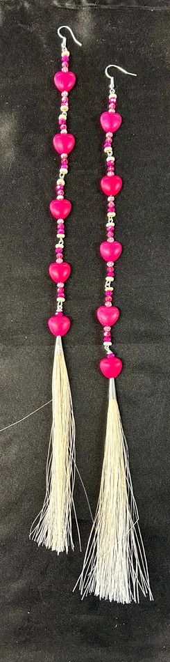 Native Ways Earrings 12 5 tier Heart Shoulder Dusters Earrings